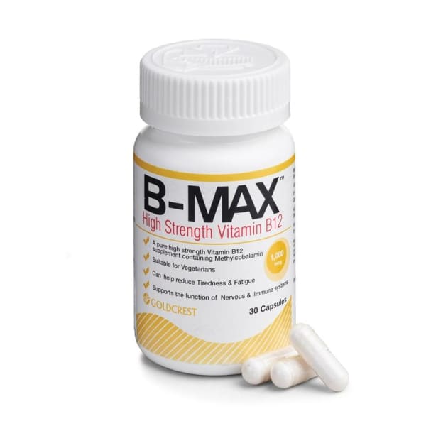 B-max Vitamin Methylcobalamin B12 1000mcg