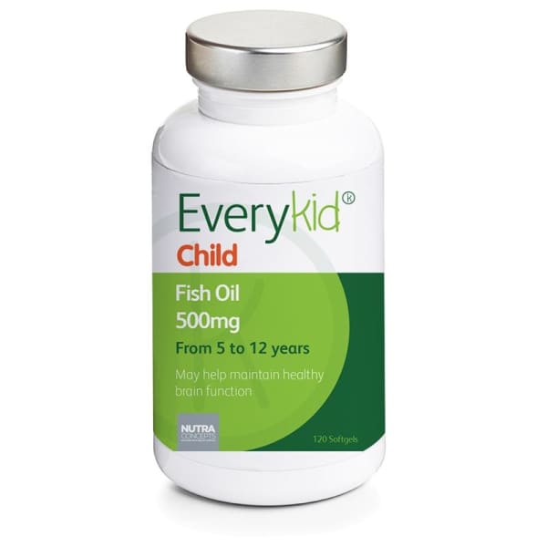 Everykid Childrens Fish Oil 500mg 120 Capsules